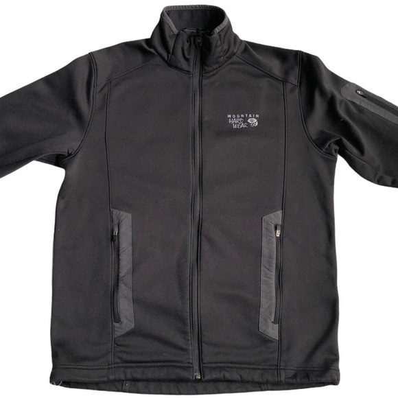 Mountain Hardwear Other - Mountain Hardwear Black Full ZIP Jacket
